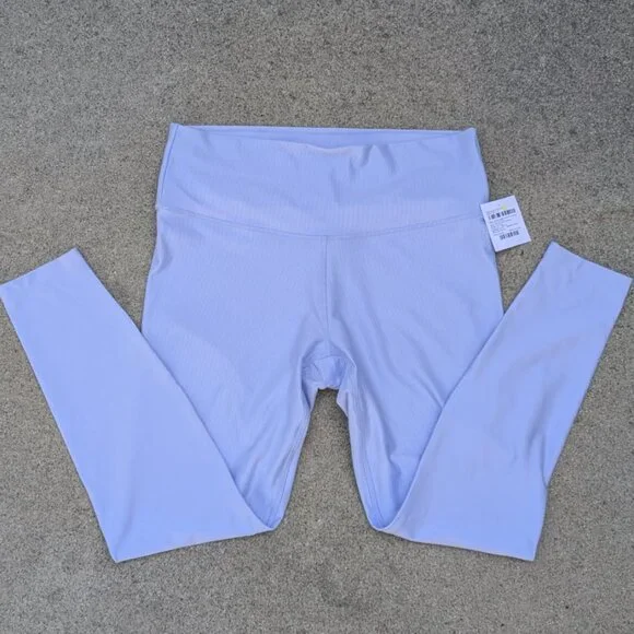 Women's High-Rise Shine Rib Leggings All In Motion XXL - Picture 3 of 11